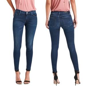 HUDSON Krista SUPER Skinny ANKLE Jeans W/ RAW Hem JEANS Size 29